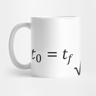 Gravitational Time Dilation Of General Relativity Mug